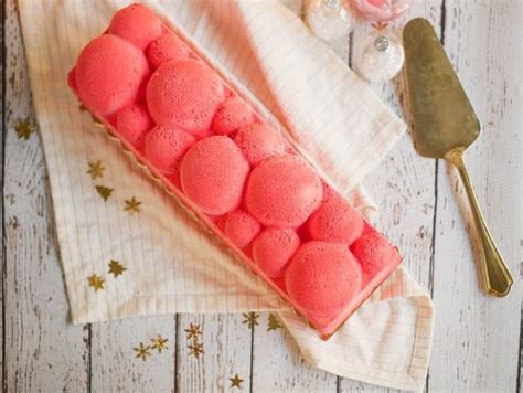 Recette Bûche de Noël framboises et vanille Blog de MaSpatule