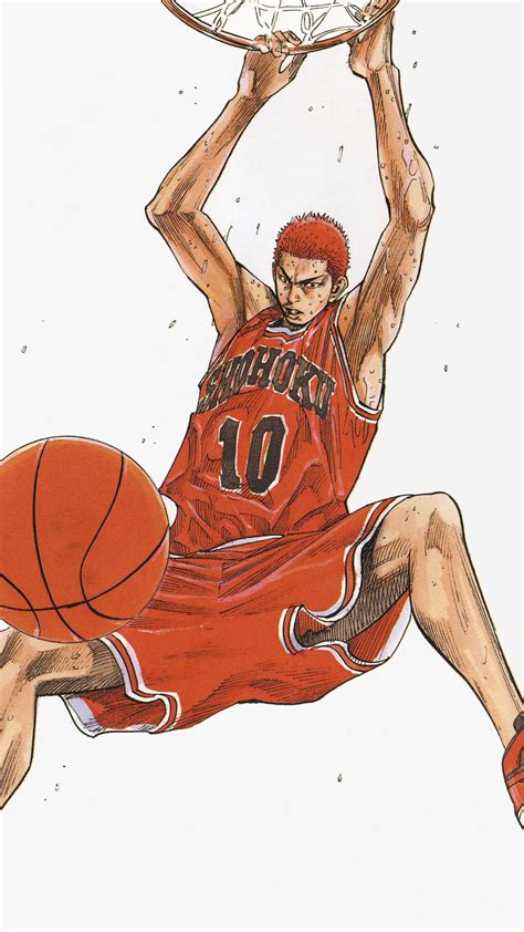 Sakuragi Hanamichi Slam Dunk Wallpaper