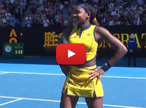 Watch Coco Gauff Dances After Reaching The Australian Open Semifinal