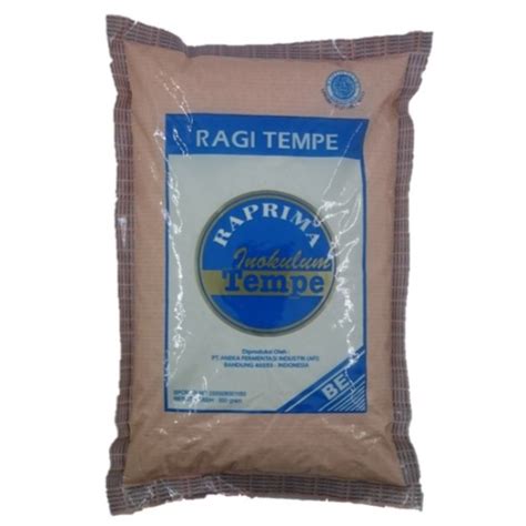 2 X 500g RAPRIMA TEMPEH RAGI TEMPE Starter Inoculum Protein Rhizopus