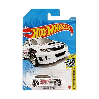 Hot Wheels Subaru WRX STi Azul Mini Hunts