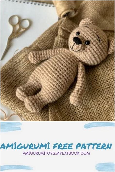 Amigurumi Bear Free Pattern Amigurumitoys Myeatbook Crochet