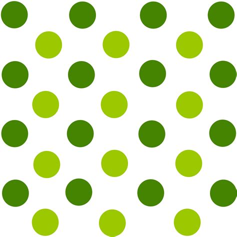 Green Polka Dot Color Pattern Background Png