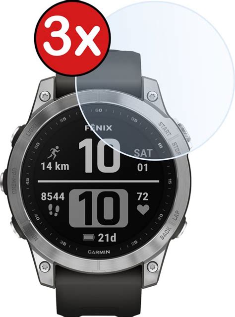 Screenprotector Geschikt Voor Garmin Fenix 7 Screenprotector Glas