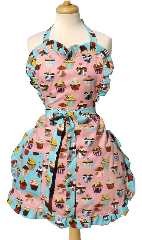 Sweetheart Cupcake Apron Aprons