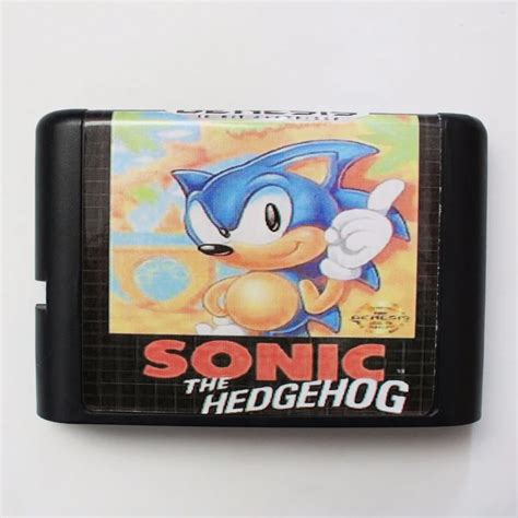 Sonic 16 Bit SEGA MD Game Card For Sega Mega Drive For Genesis Sega Md