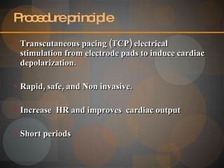 Transcutaneous Pacing | PPT