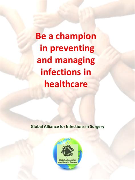 Be A Champion In Preventing And Managing Infections In Healthcare