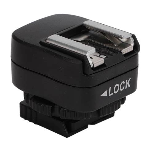 Hot Shoe Adapter With Extra PC Sync Connection Port For A Camera