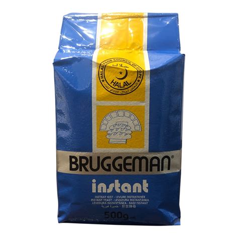 Halal Bruggeman Instant Dry Yeast For Low Sugar Dough G Shopee