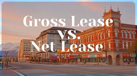 Gross Lease Vs Net Lease Youtube