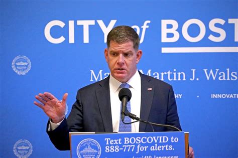 Watch Live Mayor Marty Walsh Remarks Following Confirmation As Labor