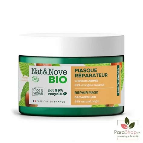 Nat Nove Bio Masque Reparateur Cheveux Abim S Ml