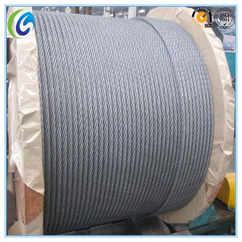 Electro Galvanized Steel Wire Rope 7X19 China Steel Wire Rope 7X19