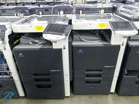 Konica Minolta Bizhub C Multifunction Printers Missing Parts