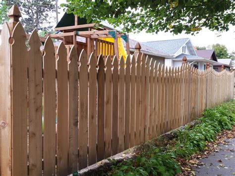 French Gothic Wood Fencing Products Phillips Outdoor Services