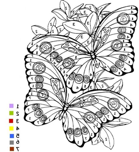 8 Beau De Coloriage Papillon Difficile Photos Coloriage En Ligne