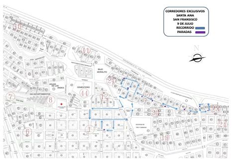 Recorrido Zona Oeste Municipalidad De San Pedro De Jujuy