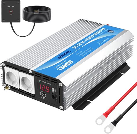 Giandel Power Inverter W Onda Modificata Convertitore Dc V A Ac