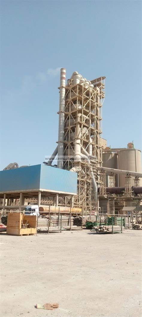 Preheater Line Ycc Infinity For Cement Equipment