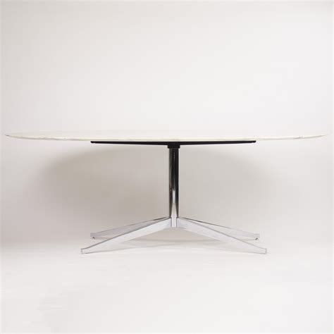 Florence Knoll In Calacatta Marble Dining Conference Table X