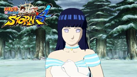 Naruto Shippuden Ultimate Ninja Storm Hinata Powdery Snow Outfit