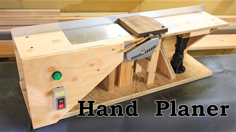 【diy】make A Hand Planer Benchtop Jointer Youtube