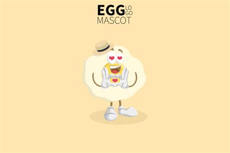 Cartoon Egg Mascot Vector Illustration Of A Cute White Egg Character