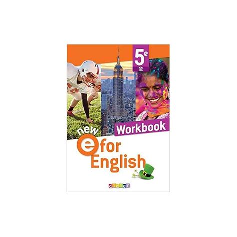 New E For English Anglais E Ed Workbook