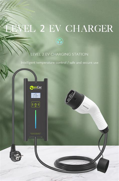 Level 2 Evse 16A EV Charger EV Home Charger Type 2 Charger IEC 62196 2