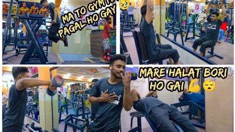 Aj Gym Ma Halat Bori Ho Gai 💪🥹 Hasnainamir768 Dialy Vlogging