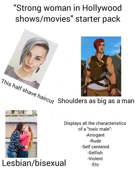 The Strong Independent Woman Starter Pack R Starterpacks Starter