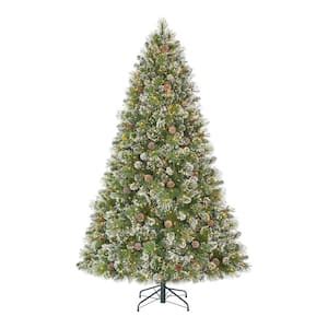 Reviews For Gymax 7 Ft Pre Lit Artificial Christmas Tree Snow Flocked