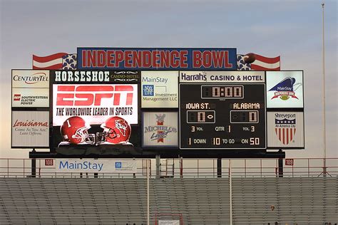 2019 Walk Ons Independence Bowl Date And Kickoff Time Announced