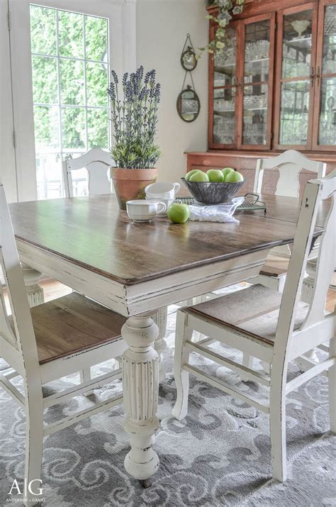 Chalk Paint Dining Room Table