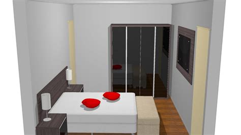 Quarto De Casal Planejado Personaliz Vel Ref Completa De