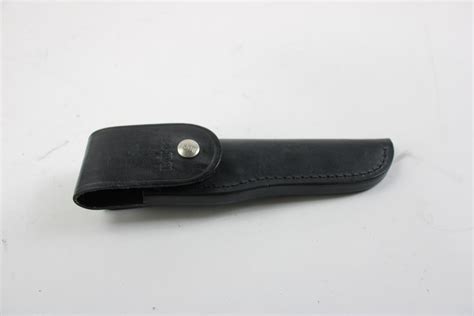 Buck Knife With Leather Sheath | Property Room