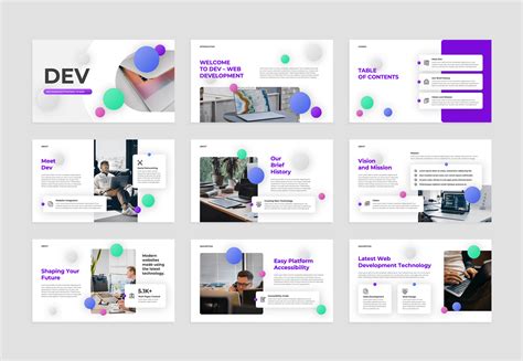 Web Development Powerpoint Presentation Template Graphue