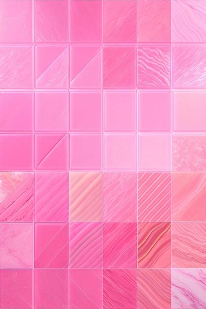 Premium Ai Image Pink Marble Texture For Background And Design