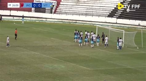 Vídeo 26º do 1T Rodrigo abre o placar para o Vitória PE contra o