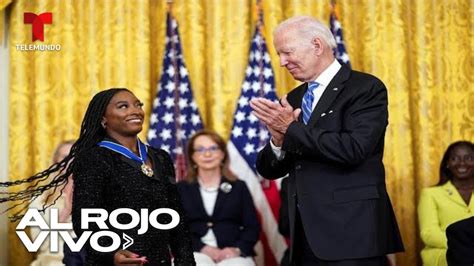 Biden Otorga La Medalla De La Libertad A Denzel Washington Y Simone