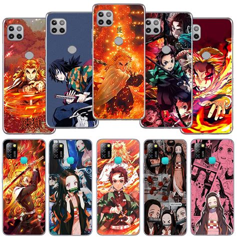 Infinix Hot S I T Play Lite Smart Silicone Phone Case Cby Demon Slayer Kamado
