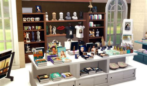 Around the Sims 4 | Custom Content Download | Museum Exhibition Shop