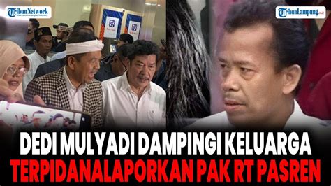 Dedi Mulyadi Dampingi Keluarga Terpidana Kasus Vina Laporkan Pak RT