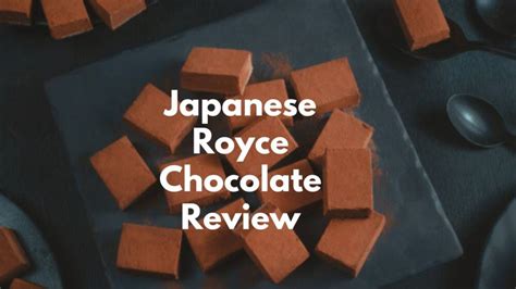 6 Best Japanese Royce Chocolate Products 2021 - Japan Truly