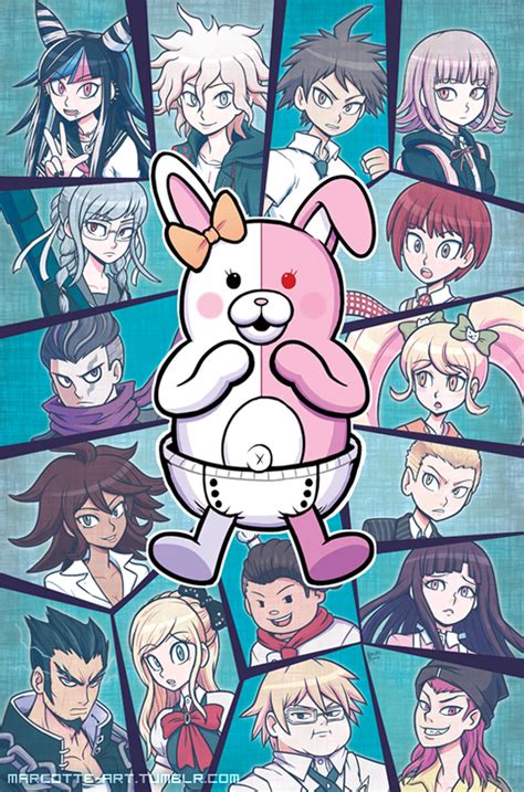 Danganronpa 2 Anime Characters - GESTUHI