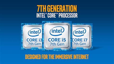 Intel Unveils Kaby Lake — 7th Generation Intel Core Processors For ...