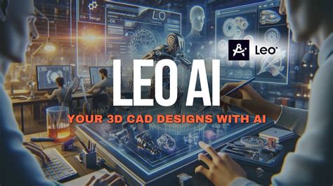 Leo AI: Your 3D CAD Designs with AI - YouTube