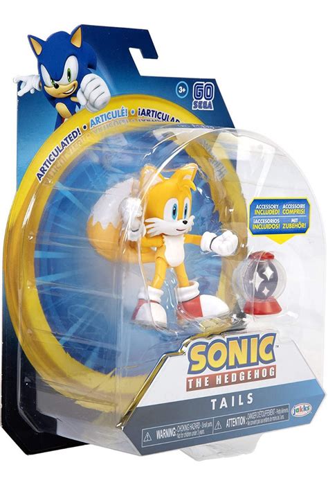 Boneco Sonic Original Importado Tails Articulado 11 Cm Mercado Livre