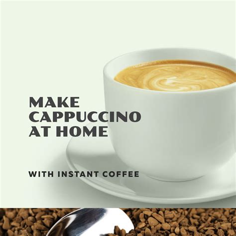 How To Make Cappuccino at Home with Instant Coffee in 7 Steps ...